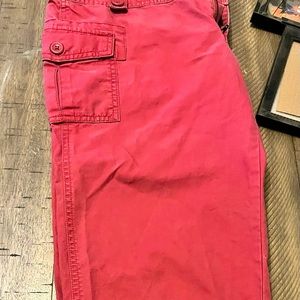 Capri cargo pants. Size 8.  Old navy
